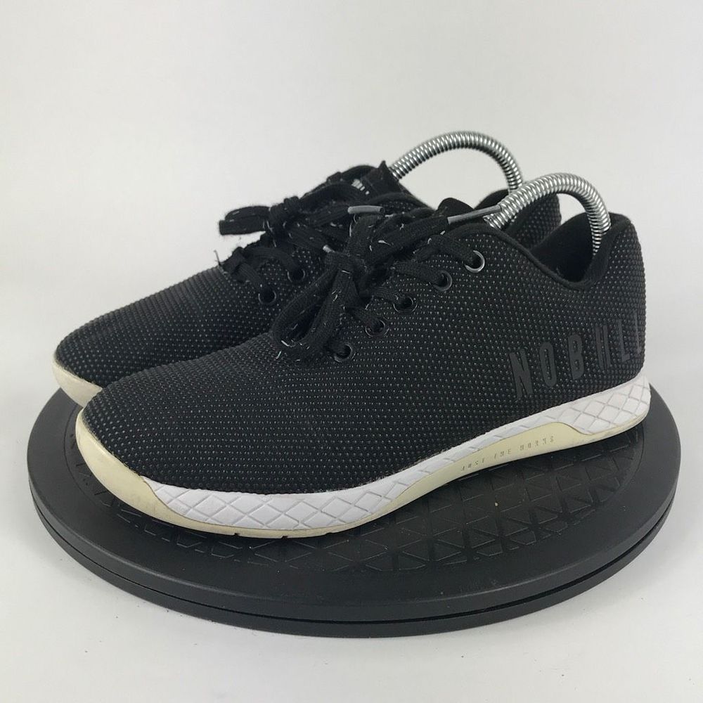 NoBull SuperFabric Trainer Black/White Athletic Shoes Men’s Size 7